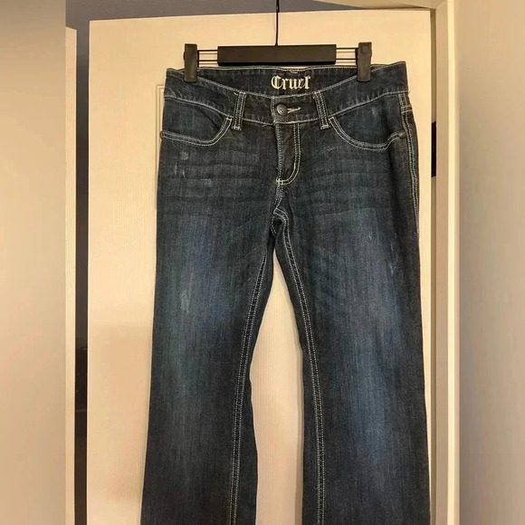 Cruel jeans size 5, great shape, dark wash - Picture 4 of 11